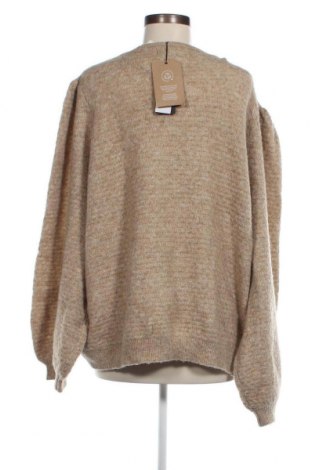 Дамски пуловер Vero Moda, Размер XXL, Цвят Бежов, Цена 19,44 лв.
