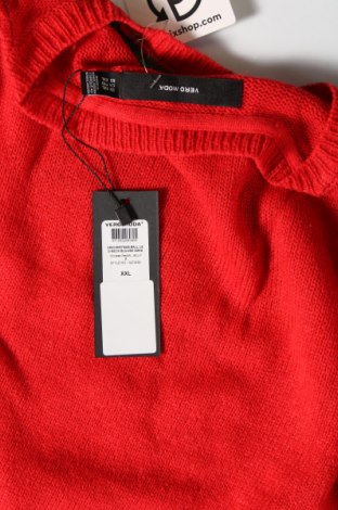 Дамски пуловер Vero Moda, Размер XXL, Цвят Червен, Цена 19,98 лв.