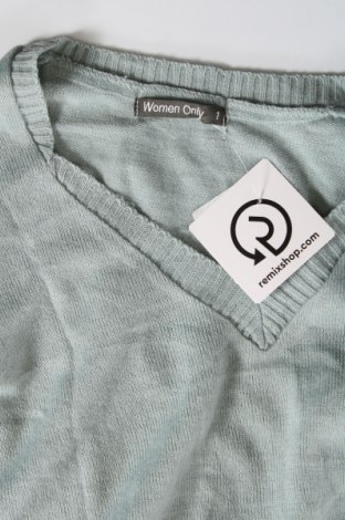Γυναικείο πουλόβερ Women Only, Μέγεθος M, Χρώμα Πράσινο, Τιμή 4,49 €