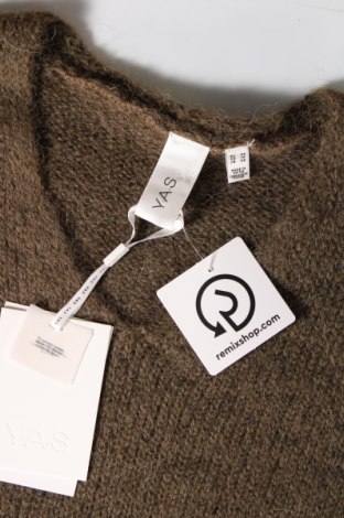 Дамски пуловер Y.A.S, Размер XS, Цвят Кафяв, Цена 46,20 лв.