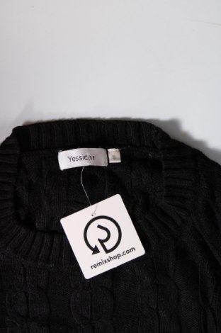 Дамски пуловер Yessica, Размер S, Цвят Черен, Цена 6,09 лв.