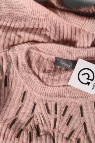 Дамски пуловер Yessica, Размер XS, Цвят Розов, Цена 7,54 лв.