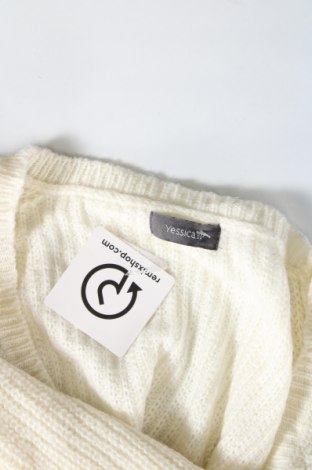 Γυναικείο πουλόβερ Yessica, Μέγεθος XL, Χρώμα Εκρού, Τιμή 2,69 €
