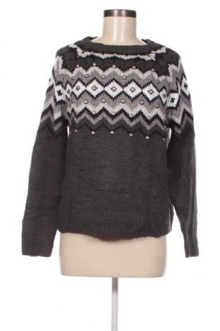 Γυναικείο πουλόβερ Yessica, Μέγεθος M, Χρώμα Γκρί, Τιμή 3,59 €