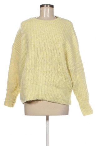 Pulover de femei Zara, Mărime M, Culoare Galben, Preț 32,24 Lei