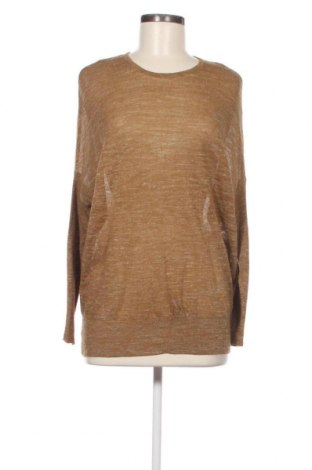 Дамски пуловер Zara Knitwear, Размер S, Цвят Бежов, Цена 4,20 лв.