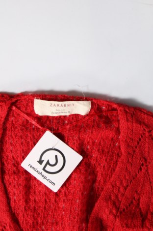 Damenpullover Zara Knitwear, Größe M, Farbe Rot, Preis 2,64 €