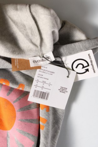 Γυναικείο φούτερ Even&Odd, Μέγεθος M, Χρώμα Γκρί, Τιμή 11,86 €