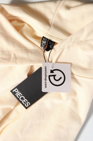 Damen Sweatshirt Pieces, Größe L, Farbe Ecru, Preis 8,45 €