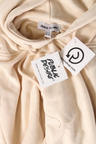 Γυναικείο φούτερ Public Desire, Μέγεθος 3XL, Χρώμα  Μπέζ, Τιμή 7,35 €