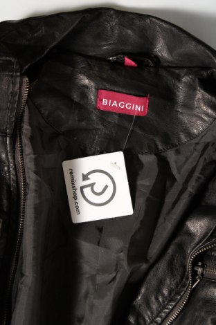 Γυναικείο δερμάτινο μπουφάν Biaggini, Μέγεθος M, Χρώμα Μαύρο, Τιμή 30,31 €