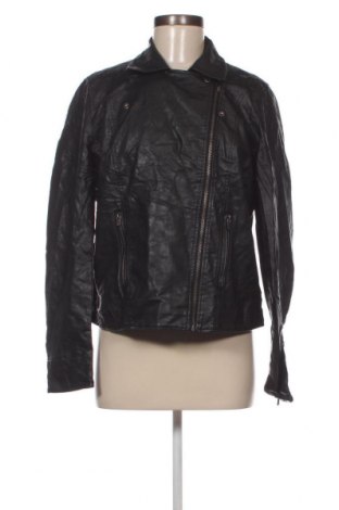 Dámska kožená bunda  FDJ, Veľkosť L, Farba Čierna, Cena  9,51 €