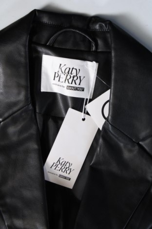 Дамско кожено яке Katy Perry exclusive for ABOUT YOU, Размер S, Цвят Черен, Цена 54,72 лв.