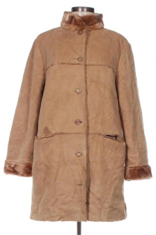 Дамско палто, Размер L, Цвят Бежов, Цена 11,77 лв.