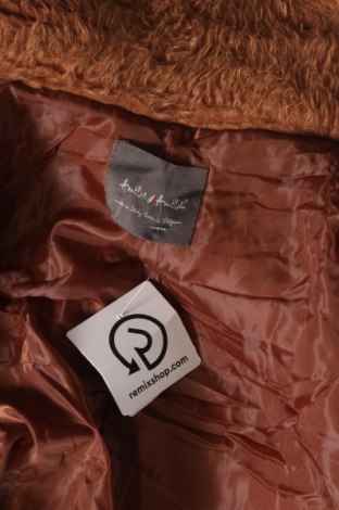Γυναικείο παλτό Amelie & Amelie, Μέγεθος M, Χρώμα Καφέ, Τιμή 5,96 €