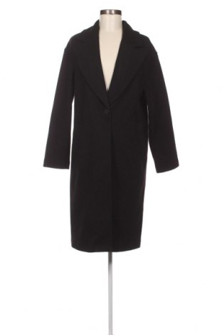 Дамско палто Bershka, Размер S, Цвят Черен, Цена 59,92 лв.