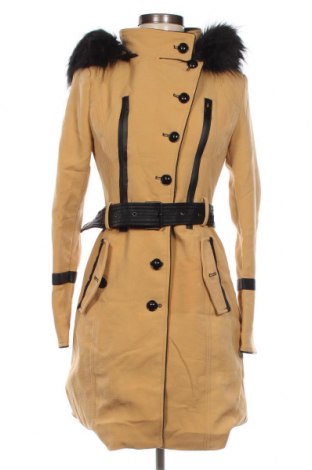 Γυναικείο παλτό Chic Et Jeune, Μέγεθος S, Χρώμα  Μπέζ, Τιμή 19,86 €