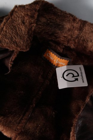 Дамско палто Chic Et Jeune, Размер S, Цвят Кафяв, Цена 10,70 лв.