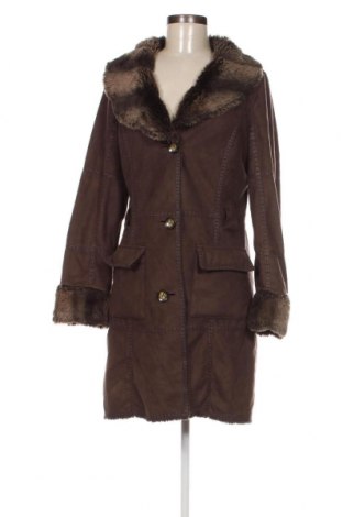 Дамско палто Coercion, Размер M, Цвят Кафяв, Цена 8,56 лв.