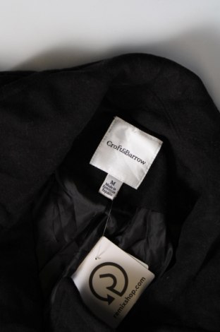 Palton de femei Croft & Barrow, Mărime M, Culoare Negru, Preț 105,59 Lei