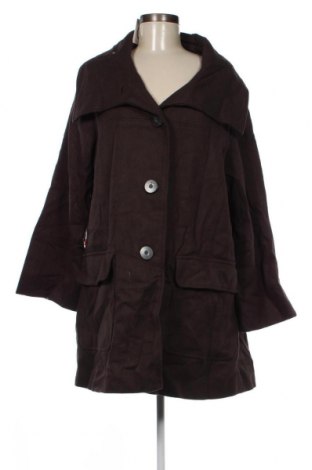 Дамско палто Jackpot, Размер XL, Цвят Кафяв, Цена 10,70 лв.