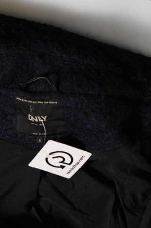 Γυναικείο παλτό ONLY, Μέγεθος S, Χρώμα Μπλέ, Τιμή 17,37 €