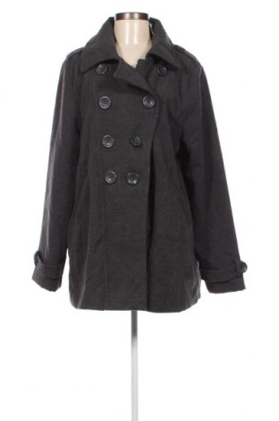Дамско палто Okay, Размер L, Цвят Сив, Цена 13,91 лв.