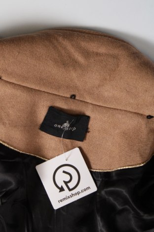 Γυναικείο παλτό One Step, Μέγεθος L, Χρώμα  Μπέζ, Τιμή 28,58 €
