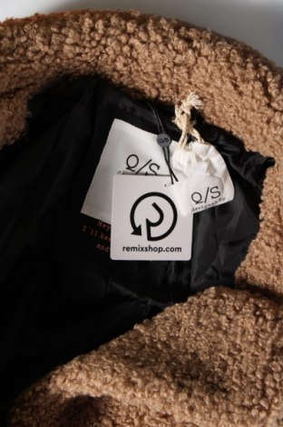 Γυναικείο παλτό Q/S by S.Oliver, Μέγεθος M, Χρώμα  Μπέζ, Τιμή 50,88 €