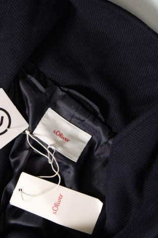 Γυναικείο παλτό S.Oliver, Μέγεθος M, Χρώμα Μπλέ, Τιμή 106,14 €