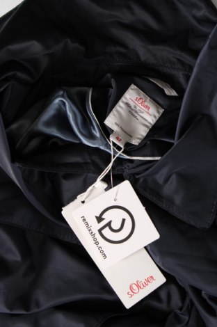 Γυναικείο παλτό S.Oliver, Μέγεθος L, Χρώμα Μπλέ, Τιμή 16,53 €