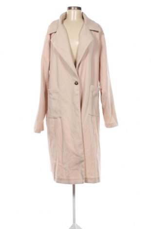 Γυναικείο παλτό SHEIN, Μέγεθος 4XL, Χρώμα  Μπέζ, Τιμή 21,38 €