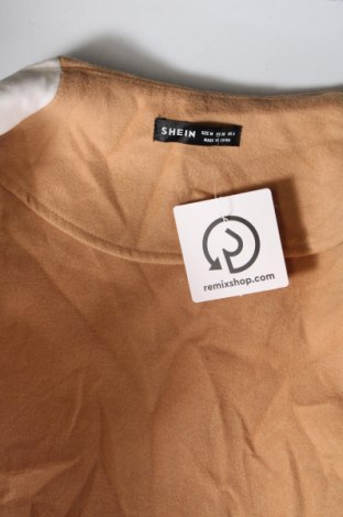 Γυναικείο παλτό SHEIN, Μέγεθος M, Χρώμα Καφέ, Τιμή 7,28 €