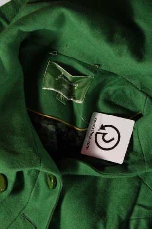 Γυναικείο παλτό Stradivarius, Μέγεθος M, Χρώμα Πράσινο, Τιμή 33,10 €