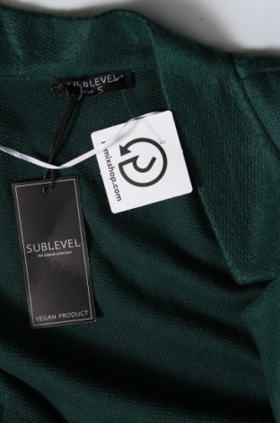 Дамско палто Sublevel, Размер S, Цвят Зелен, Цена 36,05 лв.