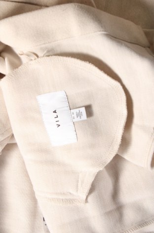 Γυναικείο παλτό VILA, Μέγεθος XS, Χρώμα Εκρού, Τιμή 18,61 €