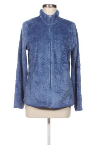 Γυναικεία ζακέτα fleece Jason Maxwell, Μέγεθος M, Χρώμα Μπλέ, Τιμή 10,61 €