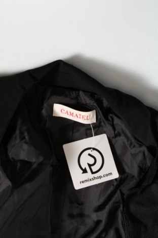 Γυναικείο σακάκι Camaieu, Μέγεθος S, Χρώμα Μαύρο, Τιμή 4,36 €