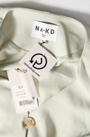 Дамско сако NA-KD, Размер M, Цвят Зелен, Цена 16,77 лв.