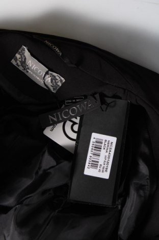 Γυναικείο σακάκι Nicowa, Μέγεθος L, Χρώμα Μαύρο, Τιμή 124,23 €