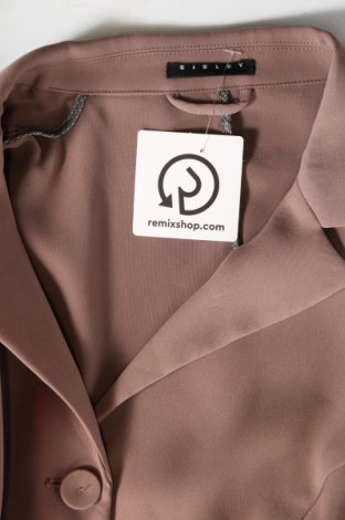 Γυναικείο σακάκι Sisley, Μέγεθος XL, Χρώμα Καφέ, Τιμή 9,59 €