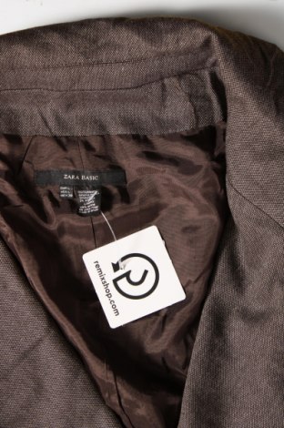 Γυναικείο σακάκι Zara, Μέγεθος L, Χρώμα Καφέ, Τιμή 6,10 €