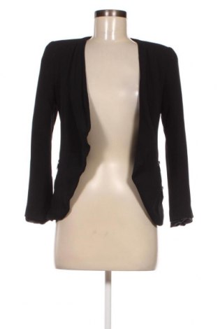 Дамско сако Zara, Размер S, Цвят Черен, Цена 6,82 лв.