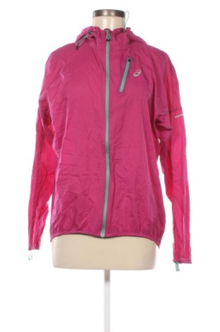Γυναικείο μπουφάν αθλητικό ASICS, Μέγεθος L, Χρώμα Ρόζ , Τιμή 31,36 €