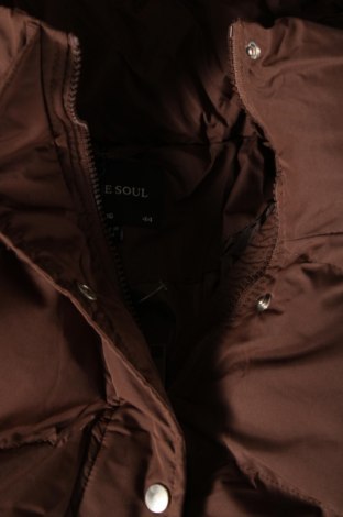 Γυναικείο μπουφάν Brave Soul, Μέγεθος XL, Χρώμα Καφέ, Τιμή 29,05 €