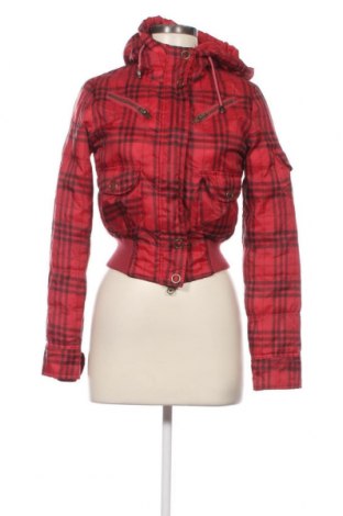 Γυναικείο μπουφάν Jennyfer, Μέγεθος S, Χρώμα Κόκκινο, Τιμή 7,72 €