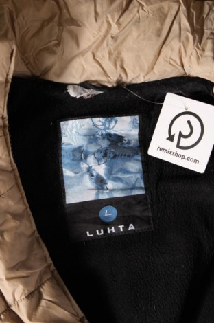 Γυναικείο μπουφάν Luhta, Μέγεθος L, Χρώμα  Μπέζ, Τιμή 8,21 €