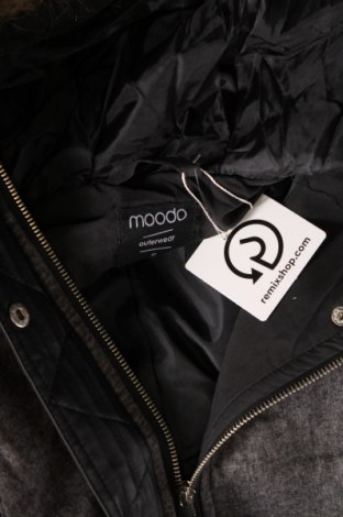 Γυναικείο μπουφάν Moodo, Μέγεθος S, Χρώμα Μαύρο, Τιμή 12,04 €
