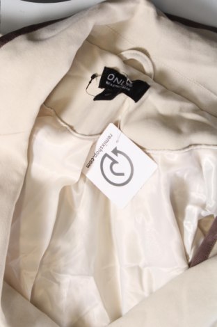 Γυναικείο μπουφάν ONLY, Μέγεθος M, Χρώμα Εκρού, Τιμή 19,02 €