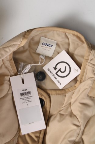 Dámska bunda  ONLY, Veľkosť M, Farba Béžová, Cena  28,74 €